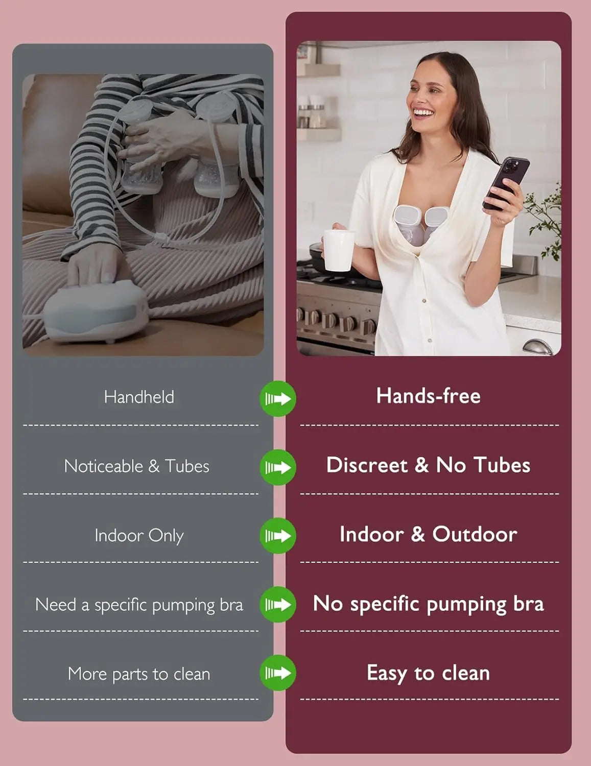 Momcozy Hands-Free Breast Pump S9 Pro