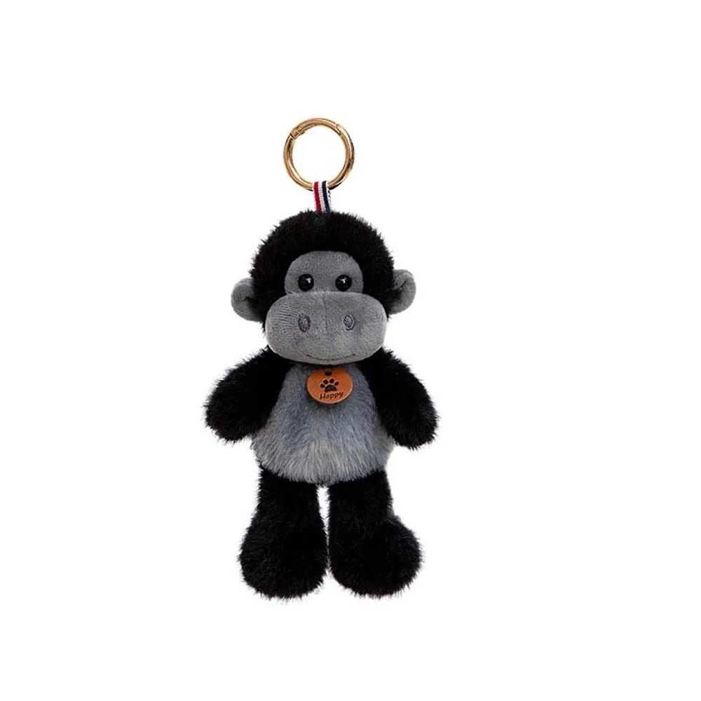 Kawaii Animal Lion Doll Cute Jumping Series Plush Pendant Rhinoceros Sloth Panda Monkey Toy Bee Husky Crocodile Super Soft Kids