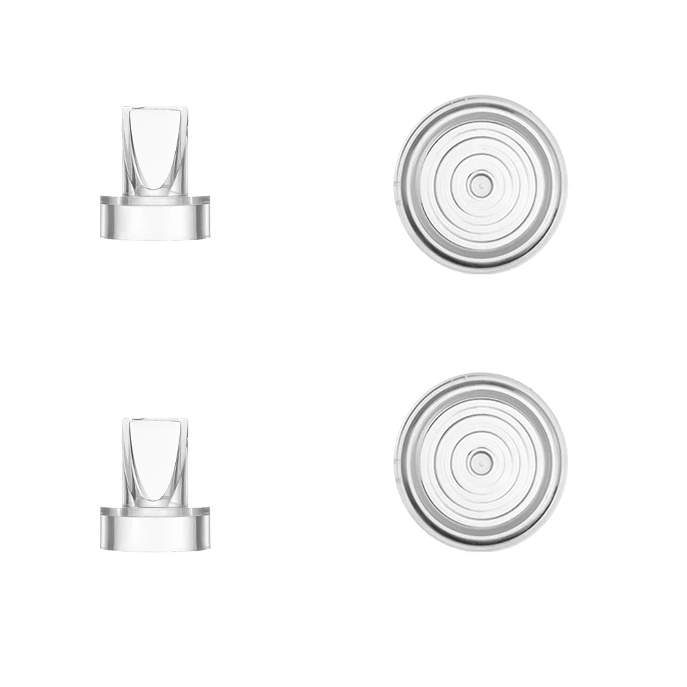 Momcozy Silicone Duckbill Valve and Diaphragm Replacement Parts for S9 S12 S13 S15 Wearable Breast Pumps