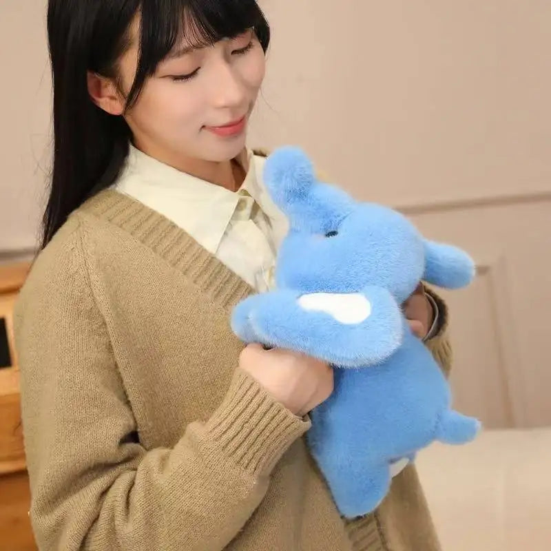 Companion Latest Lying Rabbit Red Panda Baby Elephant Doll Kawaii Stuffed Plush Toy Cartoon Anime Cute Pillow Kids Birthday Gift