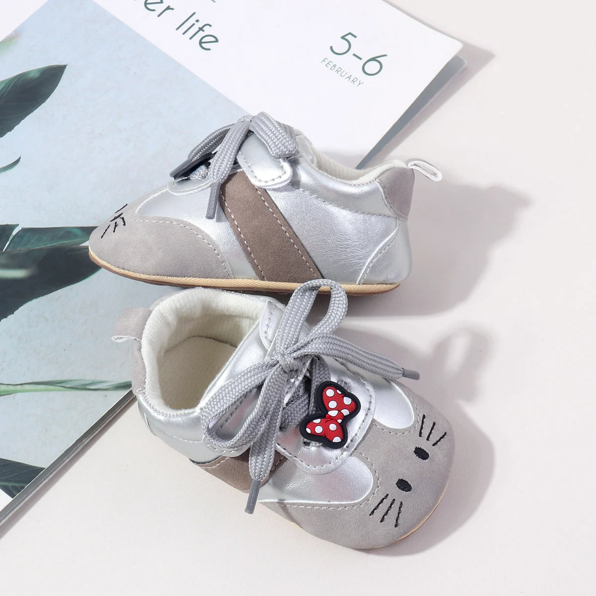New Design Baby Girls First Walking Toddler Shoes Spring And Autumn Baby Indoor Outdoor Sneaker With High Quality PU Leather
