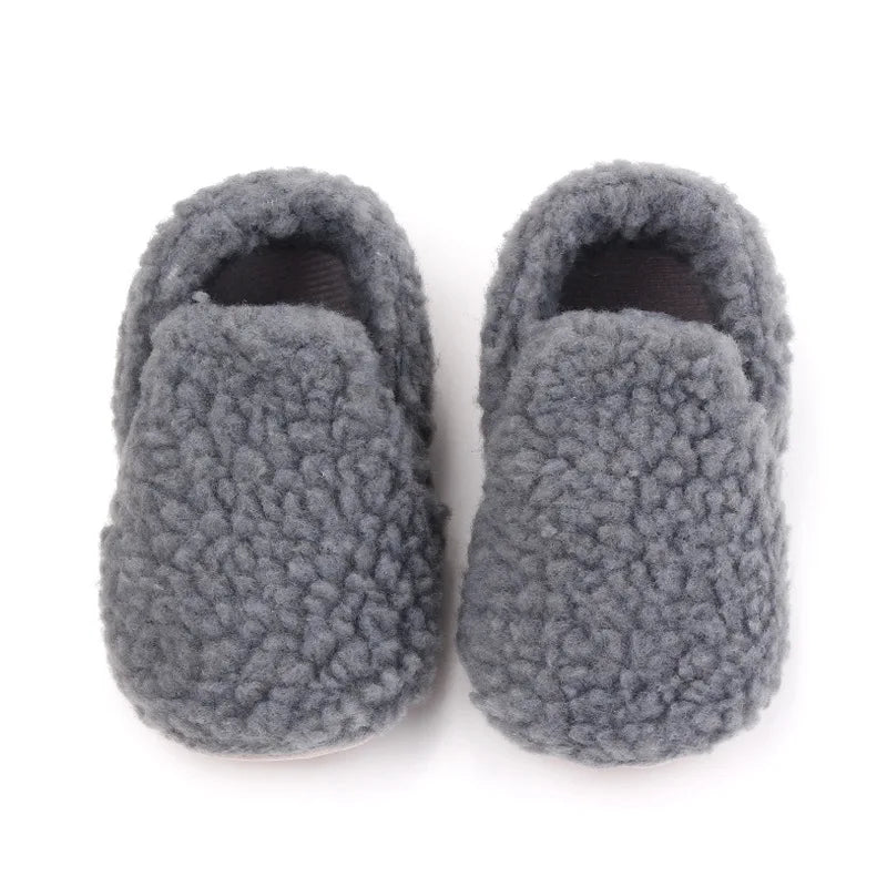 Baby Winter and Autumn Style Multiple Choices High Quality Soft Cotton Warm and Plush Toddler Shoes Anti-slip Sole Prewalking