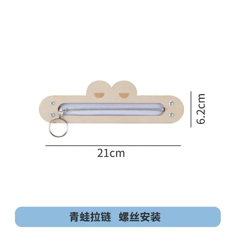 Busy Board Educational Toy With Led Lamp Drum Gear Cart Model Bld-01 For Skill Learning Wooden Game