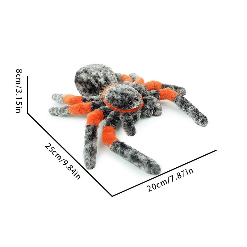 Wholesale 1pcs 6 Kinds Of Insects Plush Toys Lifelike Butterfly Ant Bee Ladybug Mantis Spider Funny Simulated Insect Model Doll