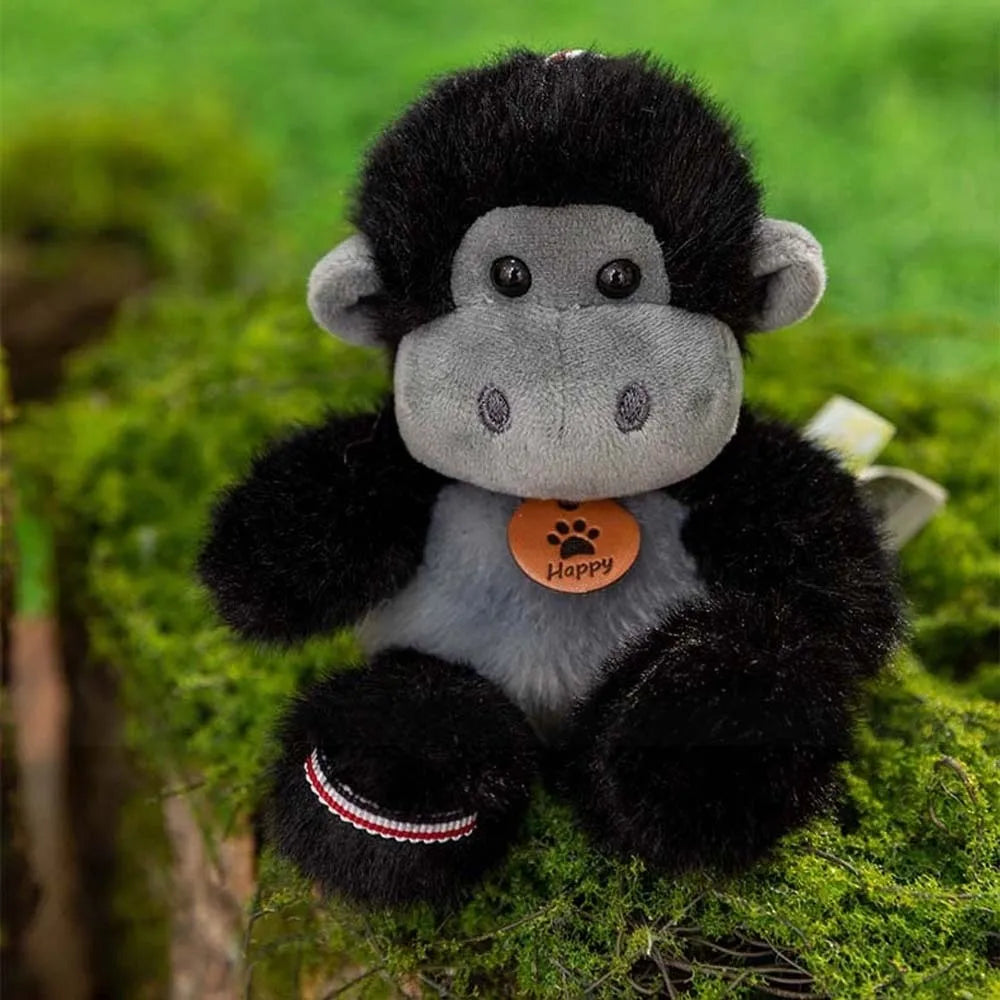 Kawaii Animal Lion Doll Cute Jumping Series Plush Pendant Rhinoceros Sloth Panda Monkey Toy Bee Husky Crocodile Super Soft Kids