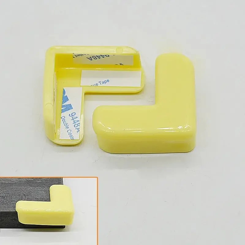 Table Corner Guards 4x4cm Anti Collision Edge Protectors 4 Pcs PVC Cushion for Desk Baby Safety