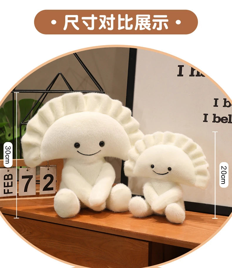2026 New Kawaii Cartoon Pierogi Plush Doll Cute Soft Stuffed PL Dumpling Pillow Plushie Doll Toy Christmas Birthday Gift For Kid