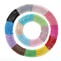 20/50Pcs Snap Hair Clips Candy Color Glossy 2 Inches No Slip Metal Hair Pins Clips Barrettes Accessories for Baby Girls Toddlers