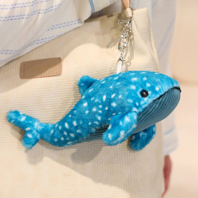 Lovely Whale Plush Toys Stuffed Soft Animal Blue Whale Dolls Kawaii Toy for Birthday Christmas Gift