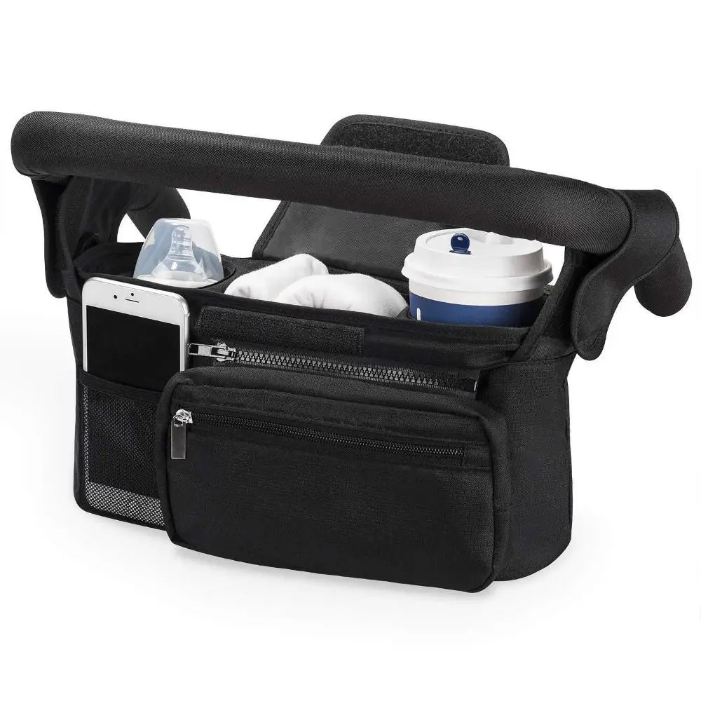 Large Capacity Stroller Organizer Bags Oxford Cloth Multi Pocket Baby Stroller Storage Bag Phone Shoulder Pram Diaper Nappy Bags
