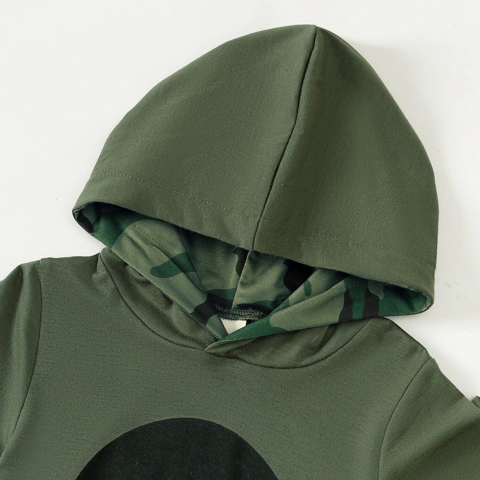 Baby Boy Camouflage Set Army Green Mom's Boy Letter Printed Top+Camouflage Pants Set for 0-3 Year Baby Boys Spring  Autumn Set