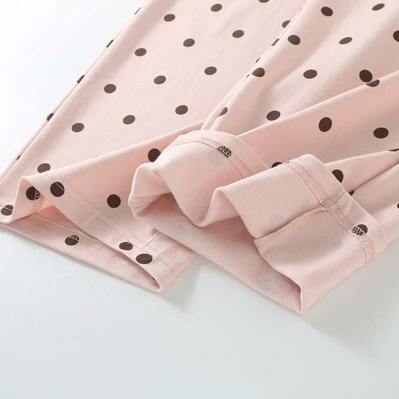 Cotton Maternity Woman 2025 Spring Summer 3 Pieces Lactation Pajamas Pregnancy Sleepwear Pregnant Clothes Feeding Nightie