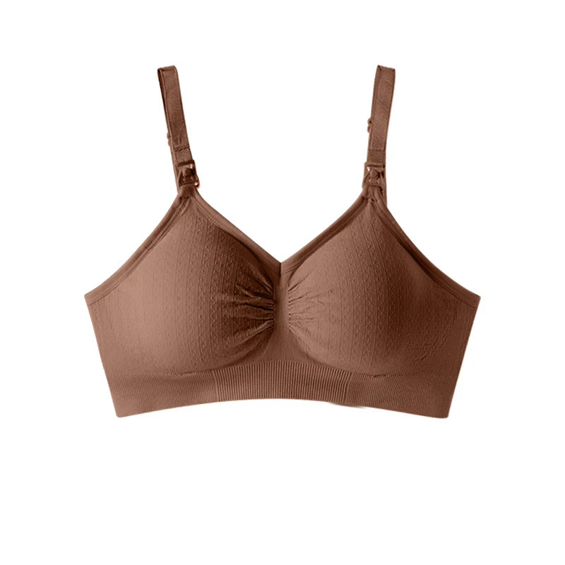 Nursing Bra Front Buckle For Breastfeeding Breathable Maternity Underwear Seamless Push Up Model S1