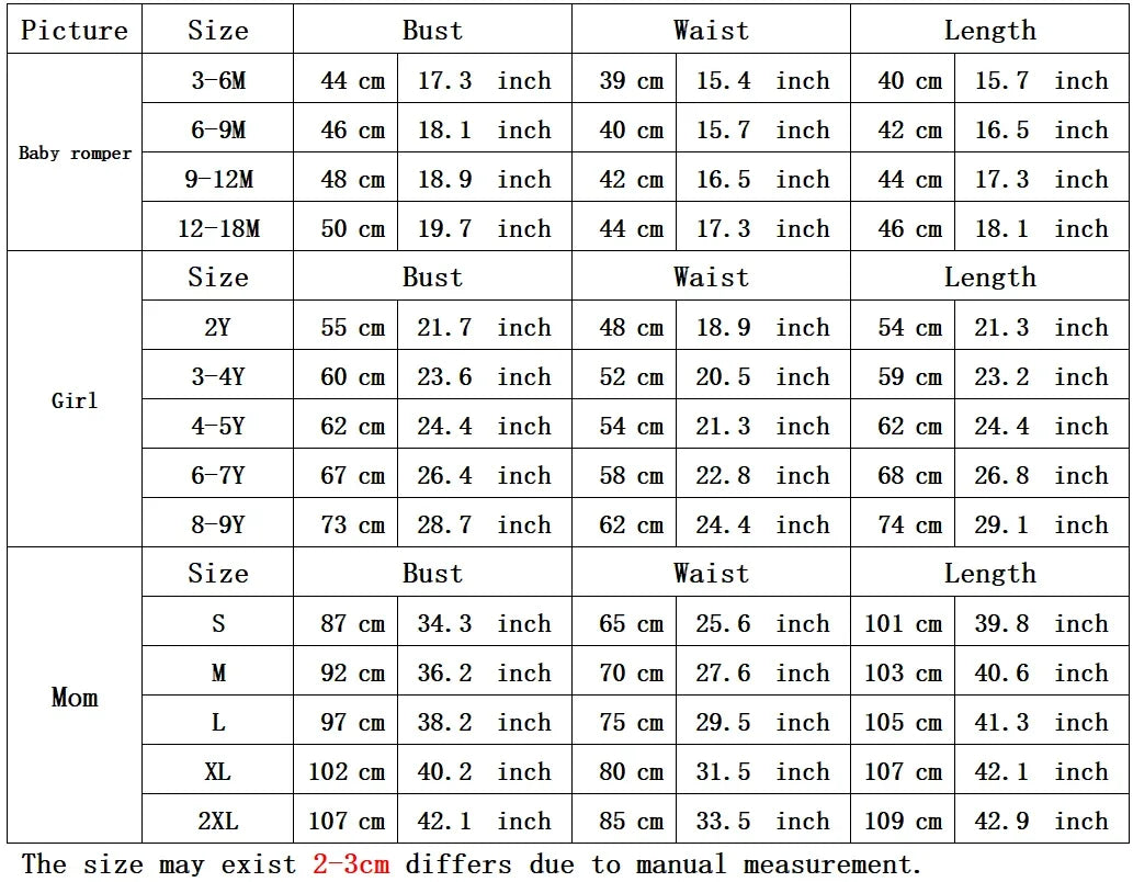 Summer Family Matching Outfits Women Jumpsuit Beach Girls Dresses Vestidos Baby Romper Mother Daughter Dress Children's Clothing
