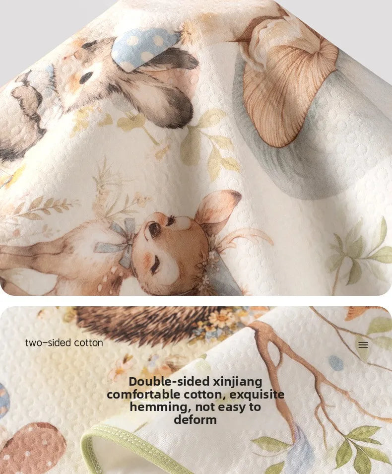 Cotton Baby Diaper Changing Mat Urine Pad Waterproof Breathable Large Size Children's Mattress Bedding Babies Accessories