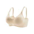 New Pregnant Women'S Front Opening Bra With Comfortable And Seamless V-Neck And Removable Cups Design Daily Breastfeeding Bra