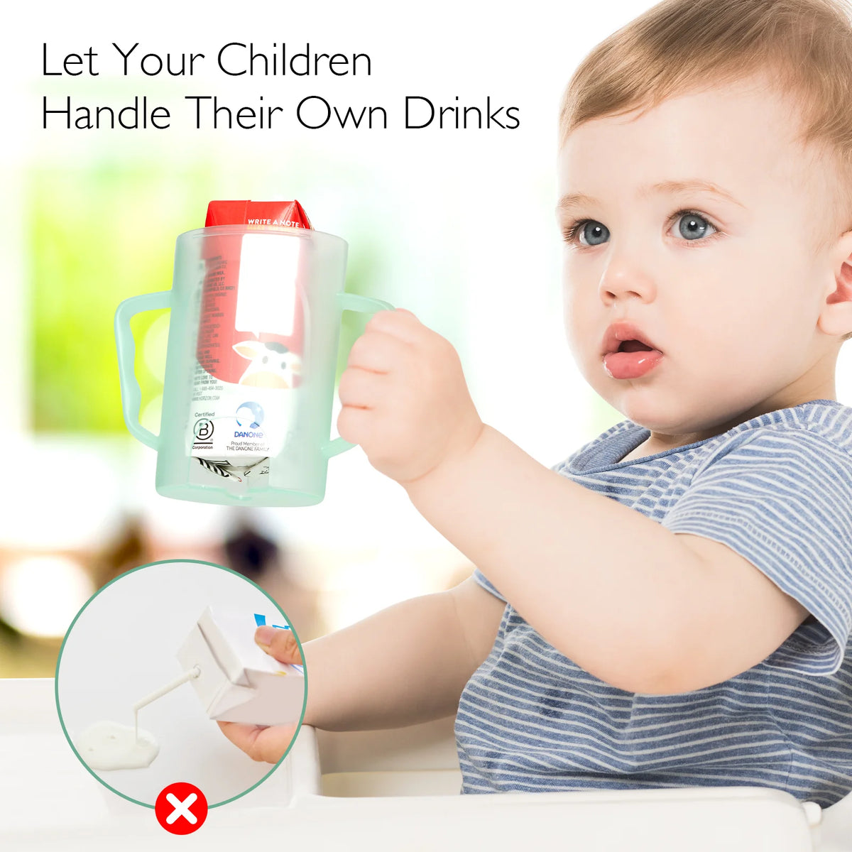 Momcozy Squeeze Pouch Holder for Food Pouches and Drink Boxes