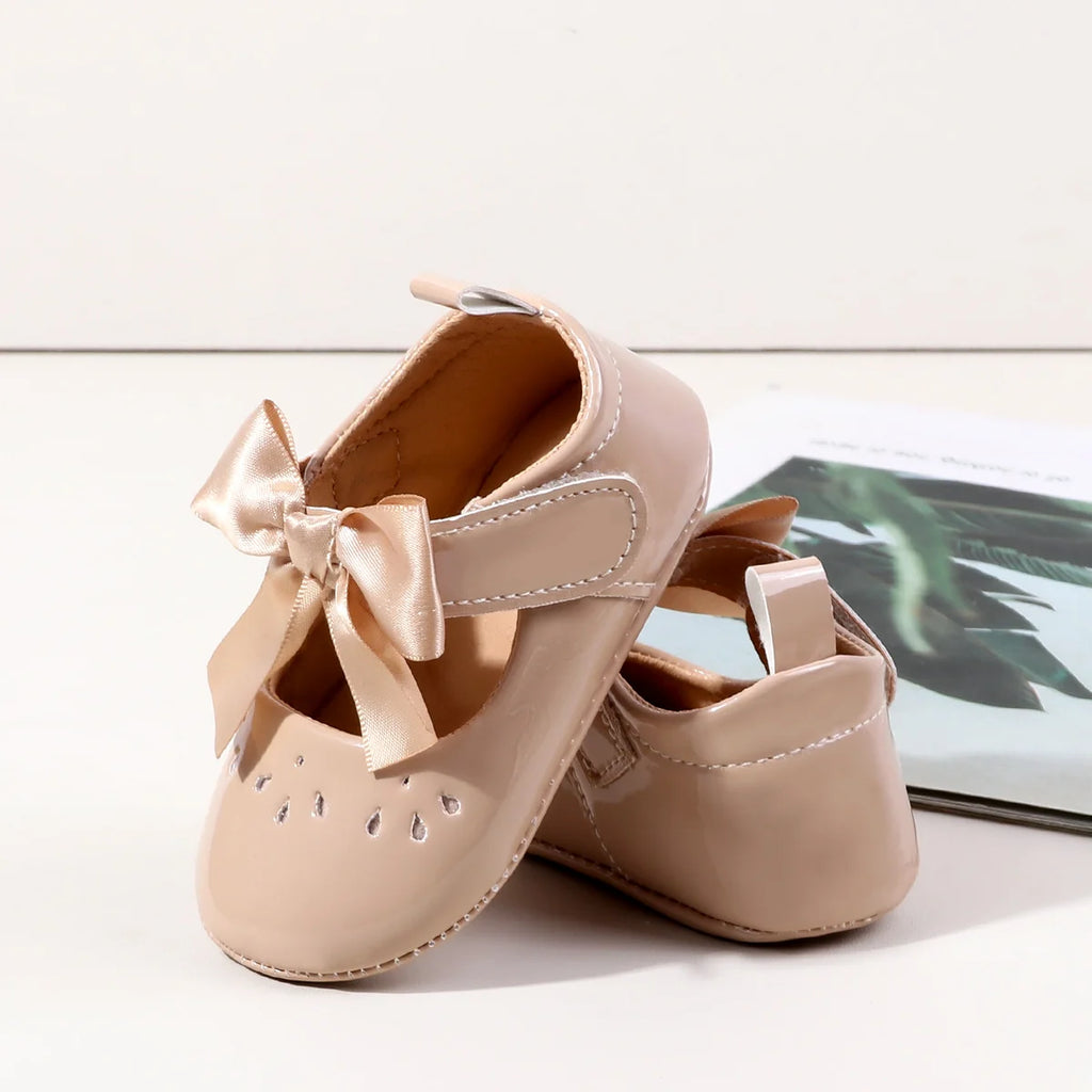 Casual Cute Solid Color Home Shoes For Baby Girls Lightweight Non-slip Walking Shoes For Indoor Spring And Summer Anti slip