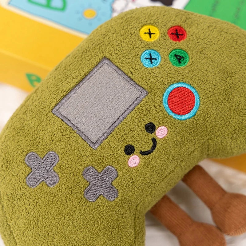 Hot Latest Game Console Beer Skateboarding Gamepad Fun Game Series Doll Kawaii Stuffed Plush Toy Doll Cartoon Anime Cute Doll