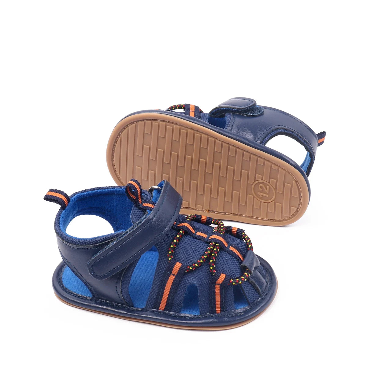 Spring And Aummer New Baby Shoes For Boys And Girls; Infant Cute Sandals With Anti-slip Rubber Soles For Llearning To Walk