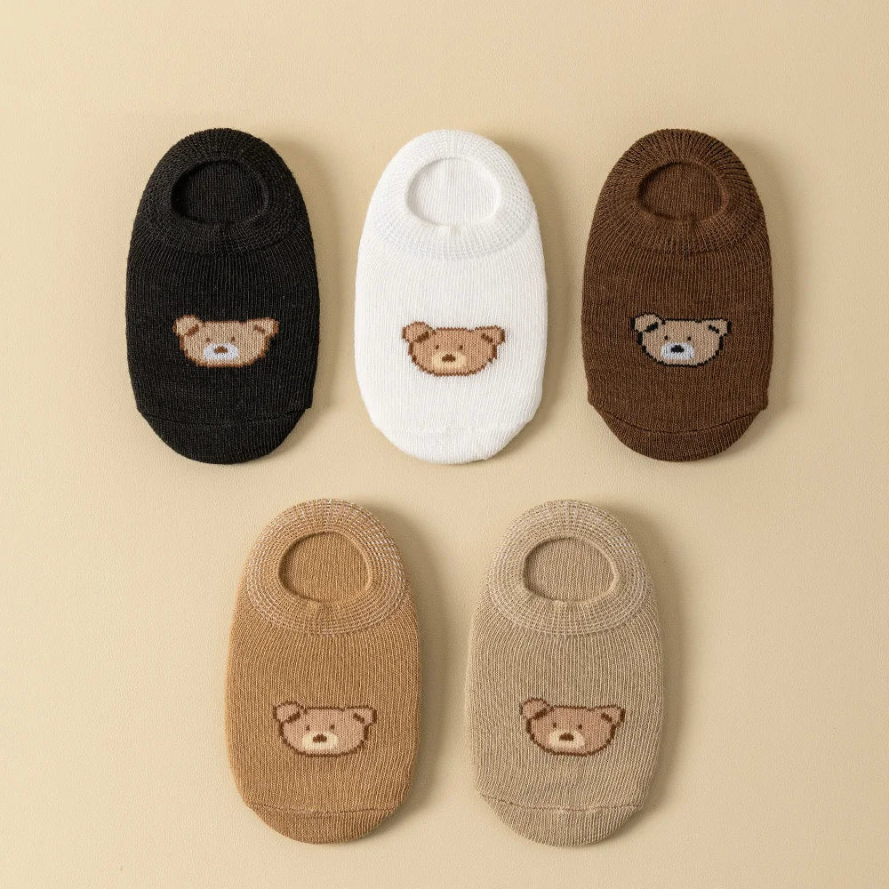 10 Pairs Baby Socks Unisex Boys Girls Socks Cute Cartoon Pattern Four Seasons Kids Socks Comfortable Breathable Festival Gift