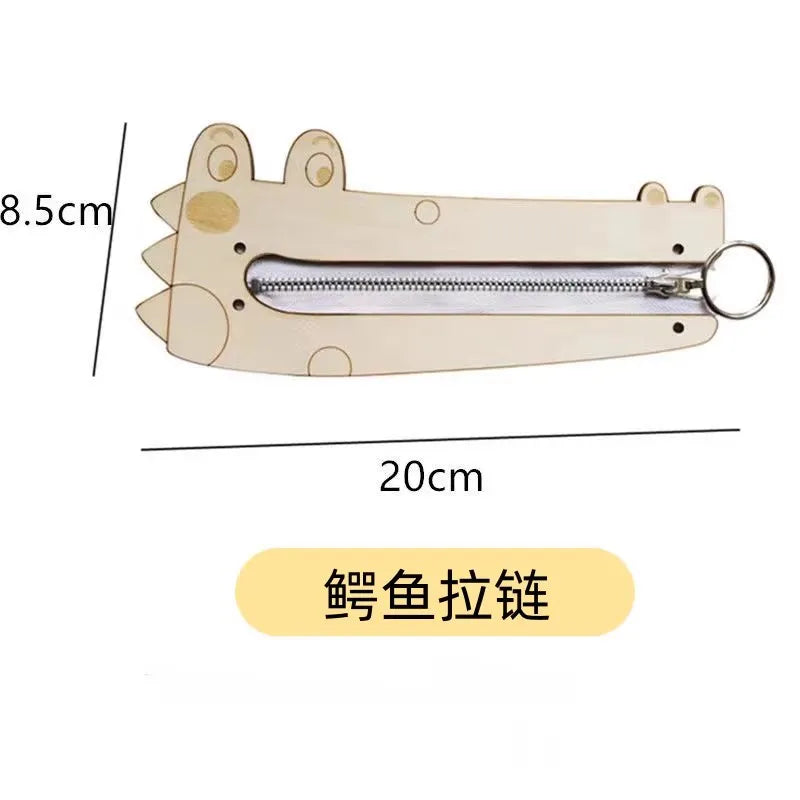 DIY Montessori Busy Board Toy For Early Education Development Wooden Material Accessories Rainbow Card Water Pipe Aid