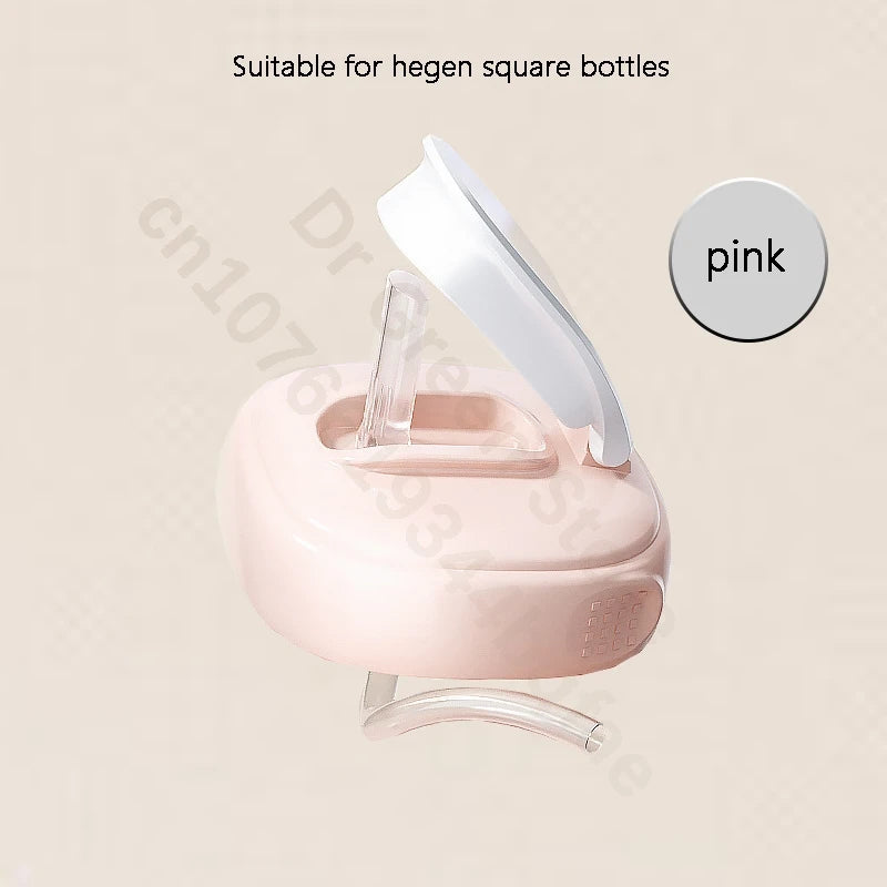 AN PEI Square Bottle Accessories For Hegen Bottles Cup Cover Handle Nipple Universal