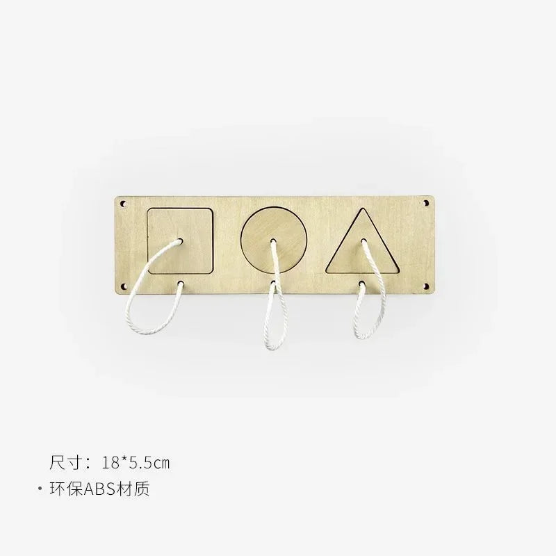 DIY Montessori  Busy Board Accessories Bee Flower Gear Gate Educational Toys LED Lamp Drum Learning Wooden Game Busy Board Toy