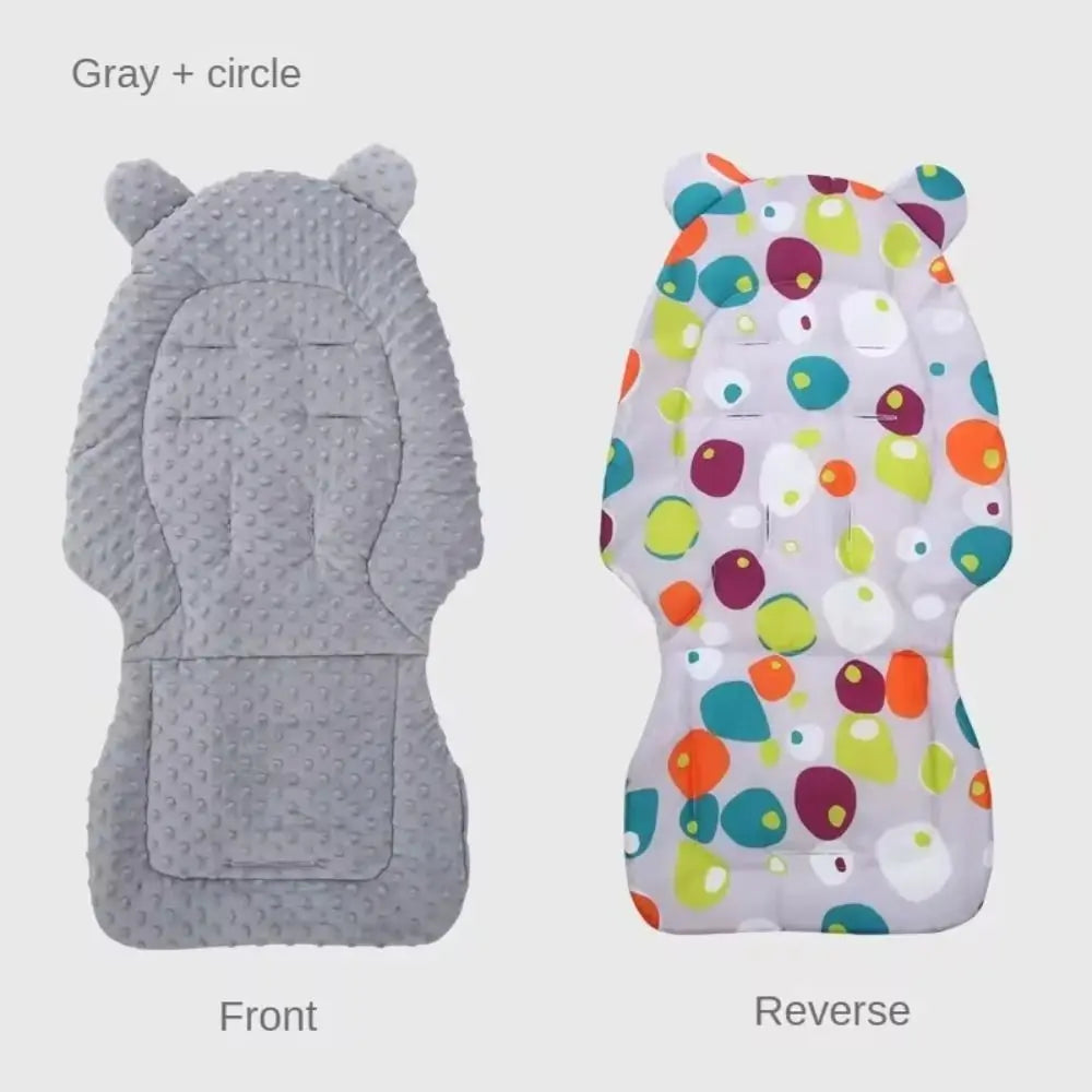 Portable Cotton Baby Stroller Cushion Multi-function Windproof Trolley Mattress Warm Washable Pushchair Car Mat All Seasons