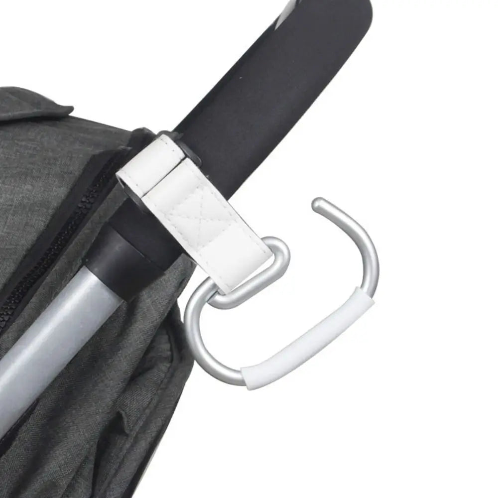PU Baby Stroller Hooks Solid Color Cart Organizer Hanging Hook Stroller Accessories Cartoon Stroller Accessories Baby