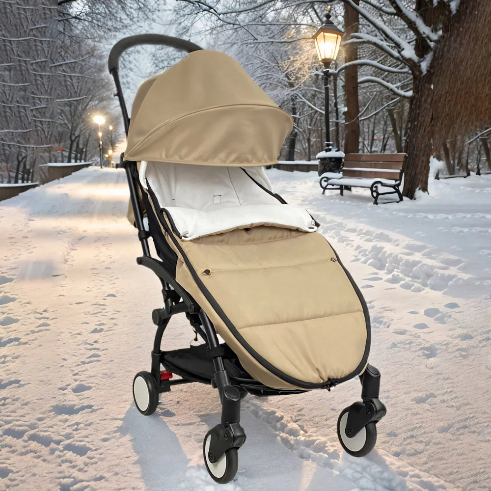 Universal 6-36M Winter Baby Stroller Footmuff Warm Sleep Sack Snowproof For Babyzen yoyo  Winter Baby Stroller Sleeping Bag