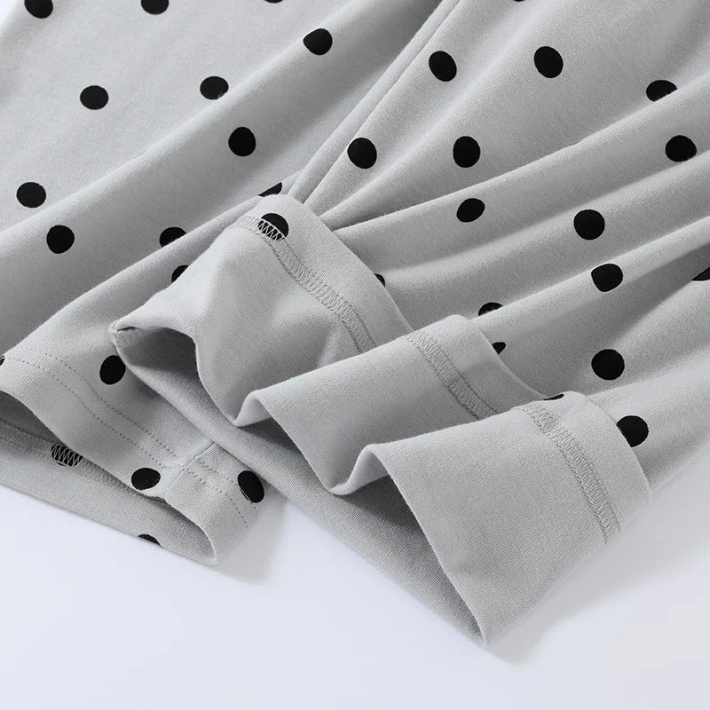 Cotton Maternity Woman 2025 Spring Summer 3 Pieces Lactation Pajamas Pregnancy Sleepwear Pregnant Clothes Feeding Nightie
