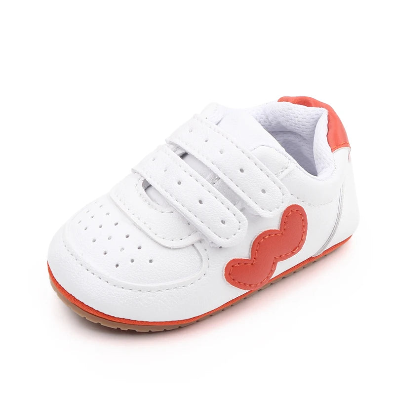 New Fashion Baby Shoes Non Slip Waterproof Toddler Sneaker D2736 Tpr Sole Prewalking Outdoor