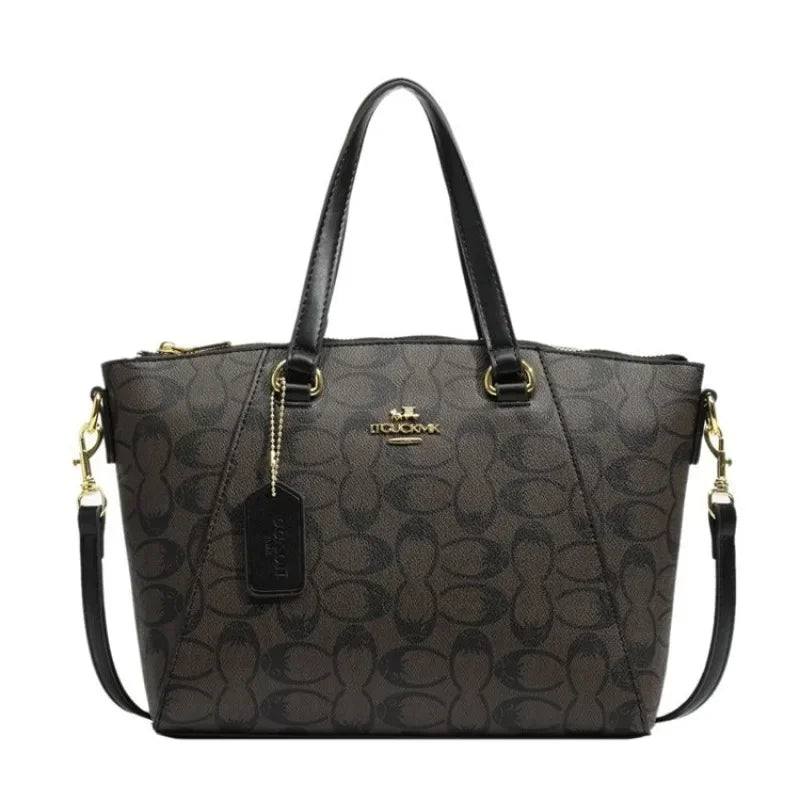 Vintage Original Textured Diaper Bag Square Satchel Women Luxury Purse Handbag Messenger Elegant Classic