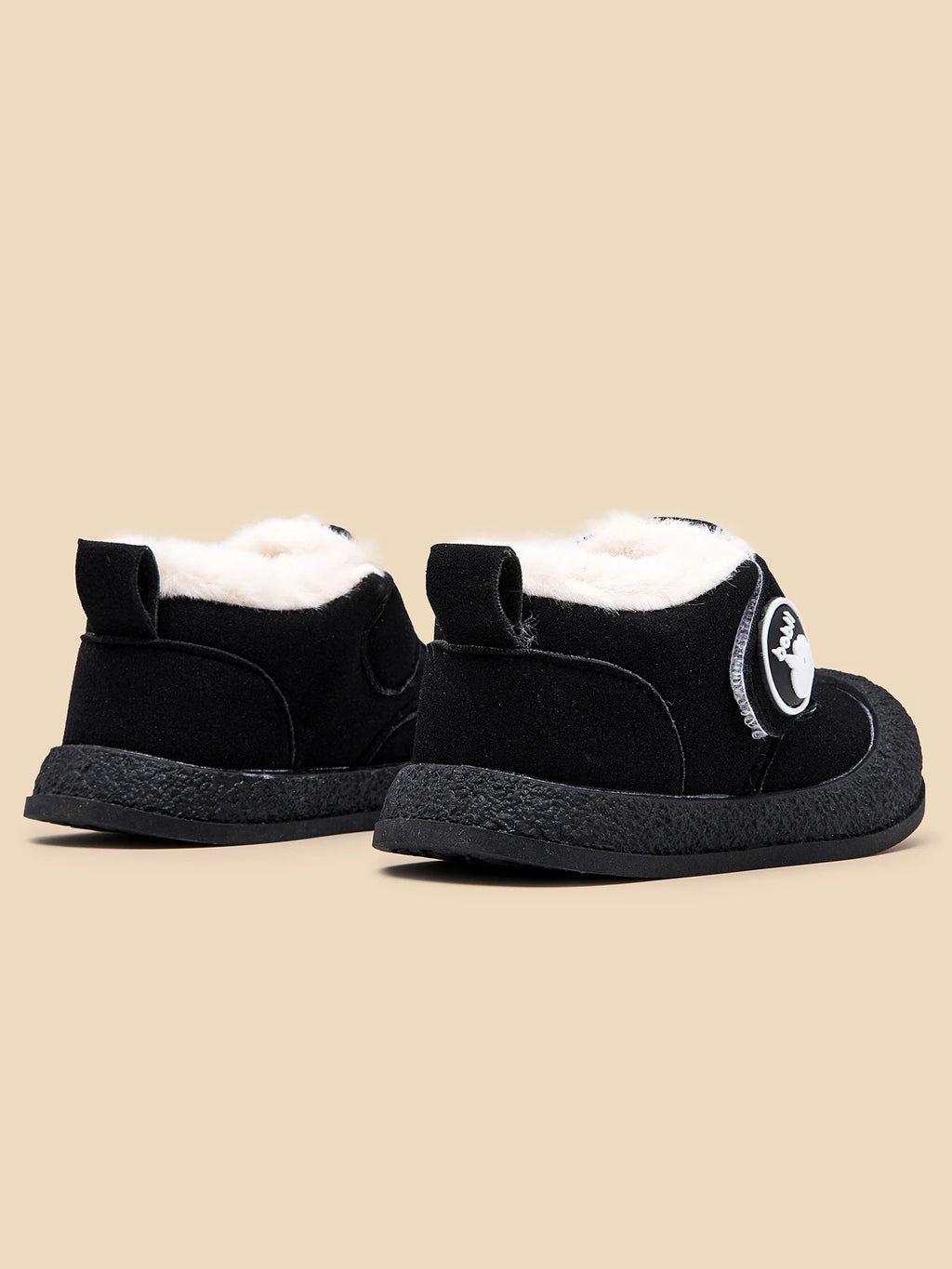 Hot Sale Winter Baby Boys And Girls First Walking Outdoor Toddler Cotton Shoes For 0-3Y High Quality Fleece-lined Design