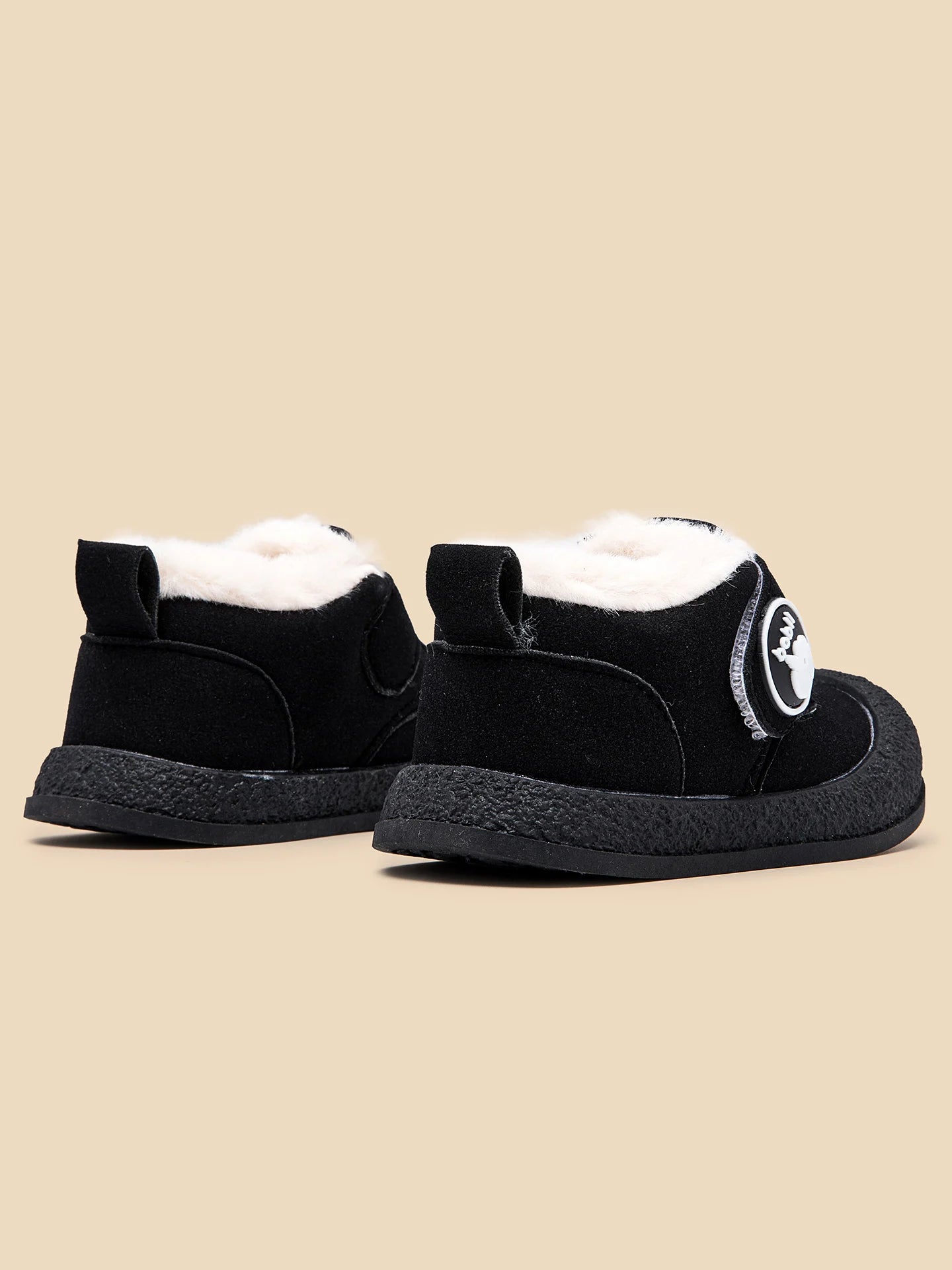 Hot Sale Winter Baby Boys And Girls First Walking Outdoor Toddler Cotton Shoes For 0-3Y High Quality Fleece-lined Design