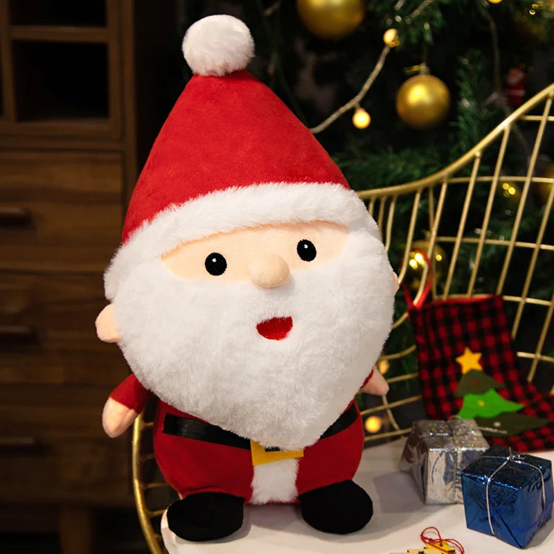 Decorative Plush Toy Santa Claus Snowman Elk Granny 23cm-50cm Christmas Decor Gift For Baby Kids
