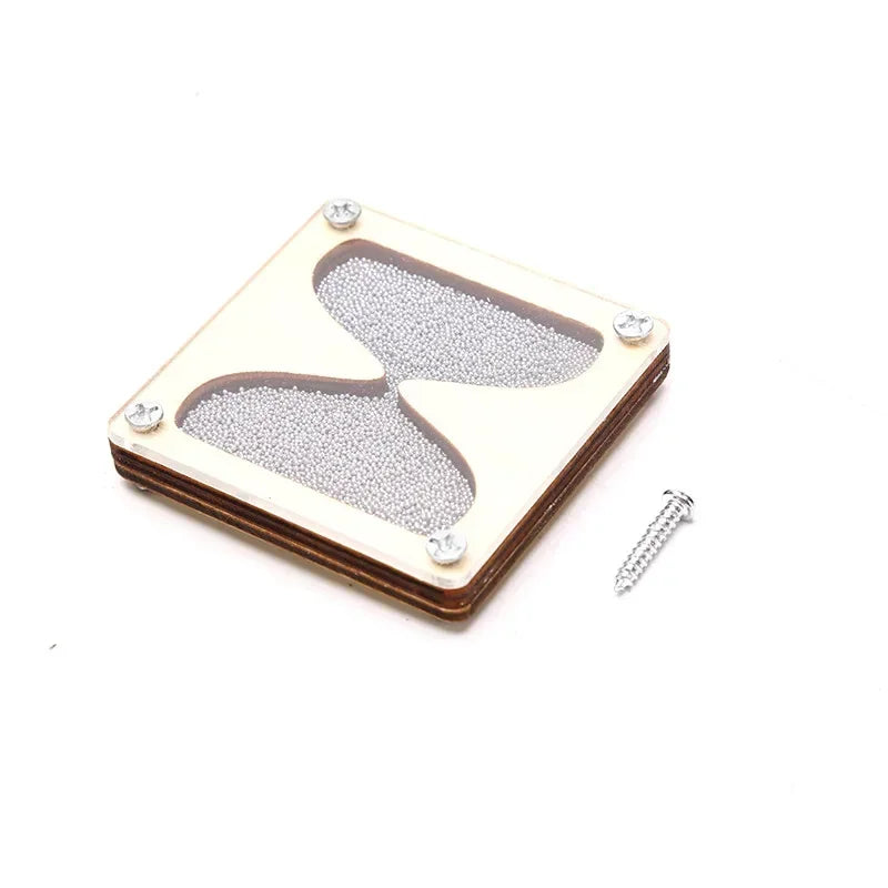 Wooden Busy Board Toy for Montessori Learning With Clock Mirror and Unlock Activities Model MB-001