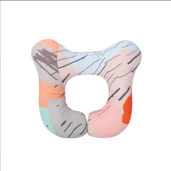 U Shaped Baby Stroller Neck Pillow For Newborn Car Seat Headrest Cushion Cartoon Design