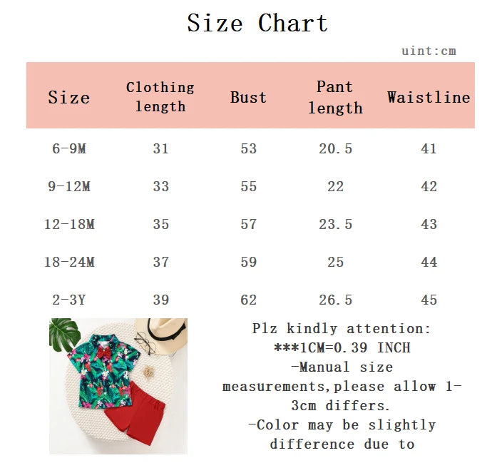 Baby Boy Vacation Casual clothing Maple leaf Print Full Print shirt+Shorts Set for 0-3 Year old Toddlers Fashion Summer Set