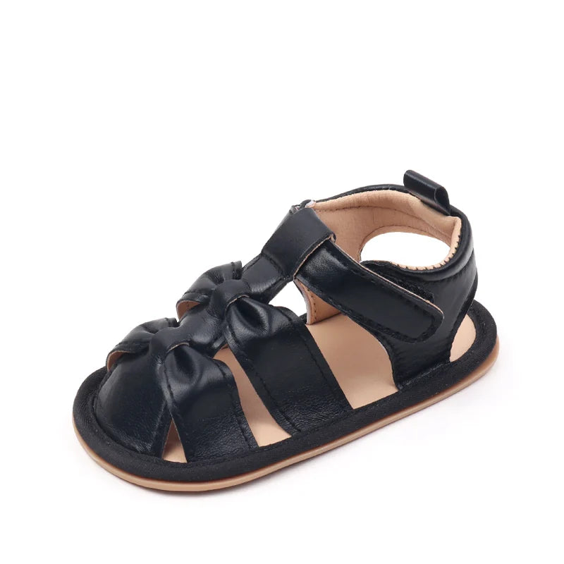 BBW Baby Casual Sandals For Girls 0 To 2 Years Breathable Soft Sole Anti Slip Learning To Walk Shoes BBW4151