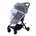 New Ventilate Stroller Mosquito Net Zipper Folding Pushchair Mosquito Net Cartoon Embroidery Mesh Baby Mosquito Cover Outside