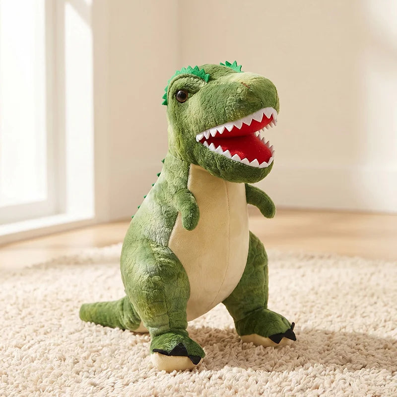 xlmodel 25cm Dinosaur Plush Toy Lifelike Triceratops Ankylosaurus Stegosaurus T Rex Pterosaur Dragon Doll