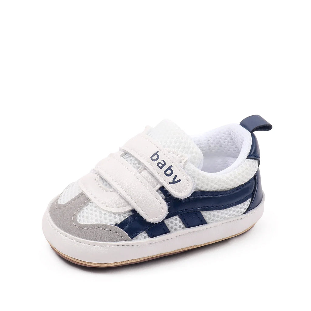 New Fashionable Design Spring And Autumn Baby Unisex Pre-walking Indoor Outdoor Toddler Shoes With Comfortable And Soft Sole