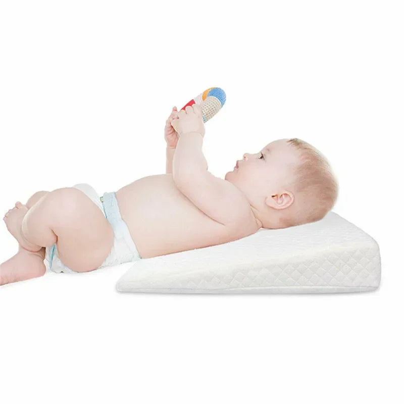 Newborn Slope Pillows Positioning Baby Anti Reflux Cotton Nursing Pillow Feeding AntiSlip Non‑slip Pillow Baby Sleep Pillows