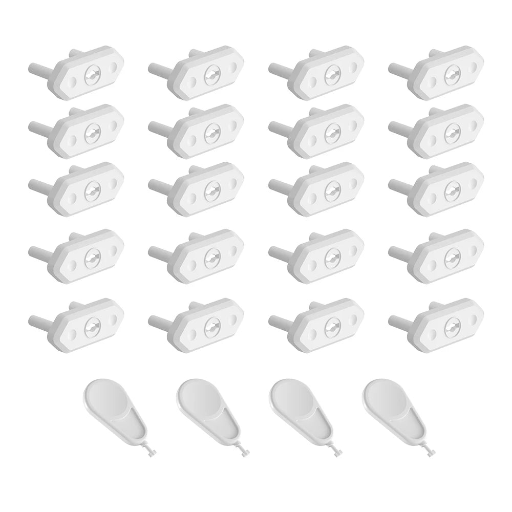 Chile/Brazil EU Universal Power Socket Outlet Plug Protective Covers Anti Electric Baby Safety Protector 20pcs