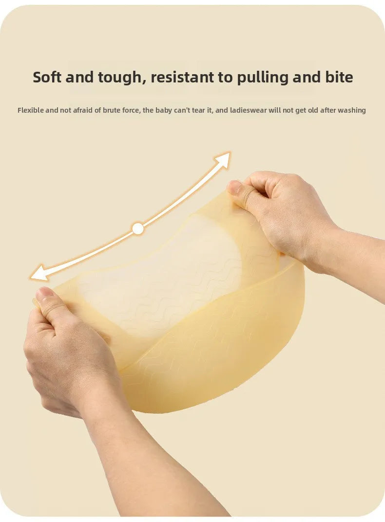 1 Pc Baby Silicone Jelly Bib Lightweight Widen Shoulder With PP Box Water Proof Adjustable Length Design Baby Tableware Bib