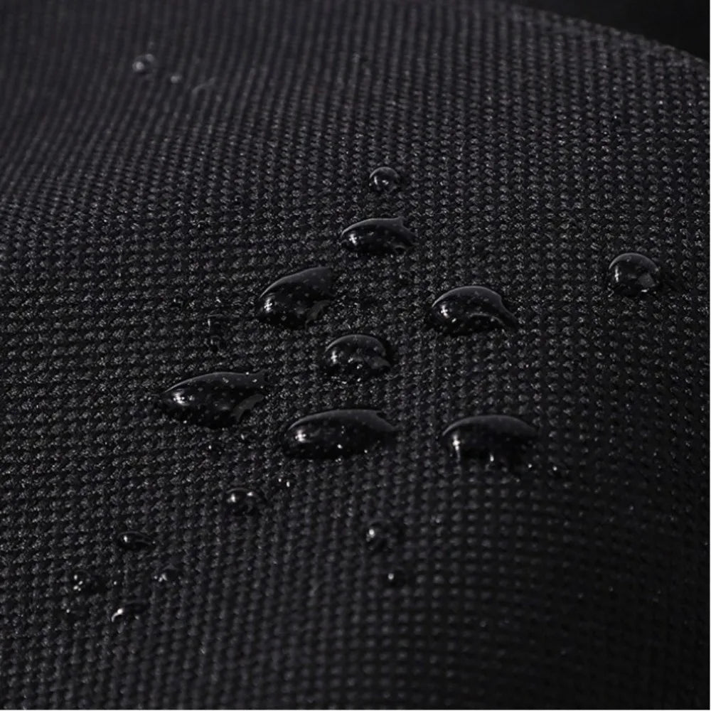 Portable Baby Stroller Storage Bag Multifunction Black Baby Pram Hanging Bag Large-capacity Waterproof Mommy Shoulder Bag
