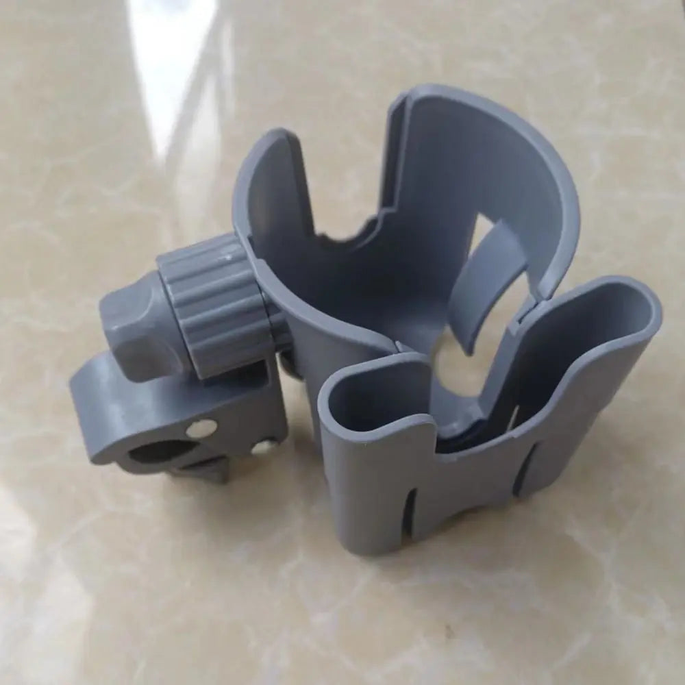 Quick Release Stroller Water Cup Holder with Phone Holder Detachable Stroller Water Bottle Organizer Adjustable 2-in-1 Design