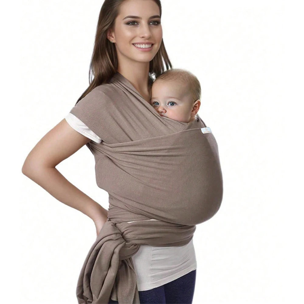 Warp Baby Carrier For Newborn To 24 Months Adjustable Sling Wrap Model 0 To 24M Lightweight Portable Design